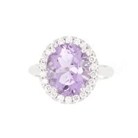 Anillo Zorzan Gioielli Mujer in Oro blanco Ametista 4.58 Ct ANPZ2516 - ANPZ2516